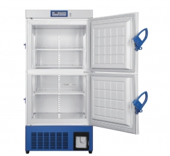 DW-40L528D, tủ lạnh âm sâu -40oC của haier biomedical với thể tích 528 lít, 2 cánh